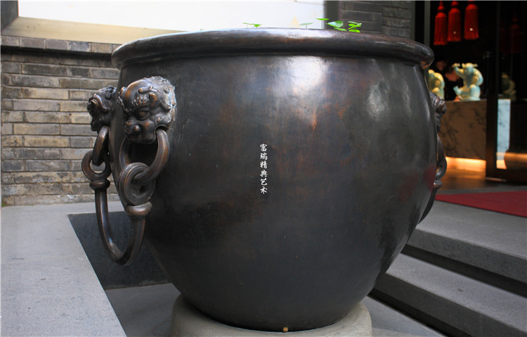 铜花钵
